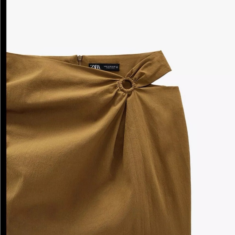 Zara Women's Brown Pencil Skirt